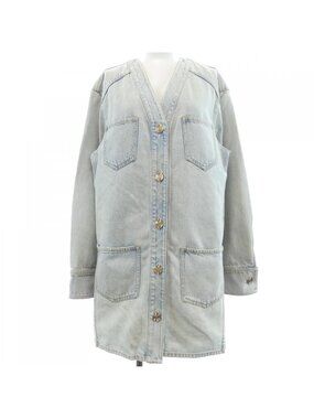 Chanel 21C Denim Jacket Blue